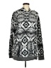 Assorted Brands 100% Polyester Print Gray Pullover Sweater Size M - photo 1