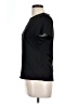 Halogen Solid Black Short Sleeve Top Size L - photo 5