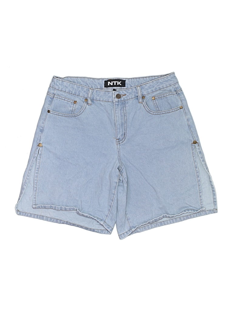 Pre-owned Assorted Brands Denim Shorts In Blue