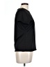 Halogen Solid Black Short Sleeve Top Size L - photo 4