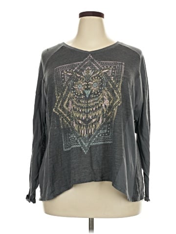 Cato 3/4 Sleeve T-Shirt (view 1)