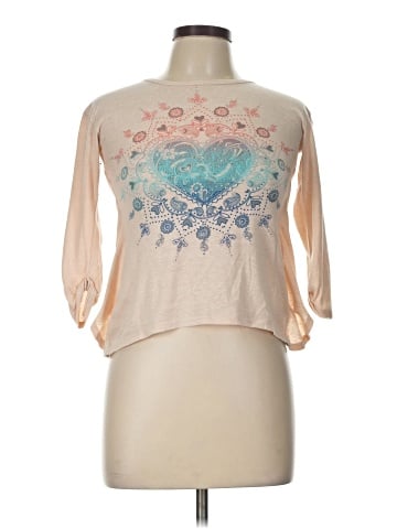 Knitworks 3/4 Sleeve T-Shirt (view 1)