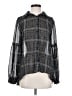 Patrizia Luca 100% Polyester Plaid Black Long Sleeve Blouse Size S - photo 1