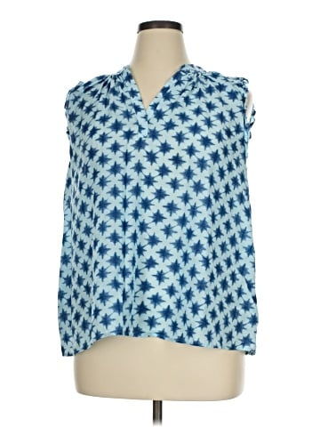 Lane Bryant Sleeveless Button-Down Shirt (view 1)