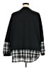 BLOOMCHIC Checkered-gingham Black Pullover Sweater Size 26 - photo 2