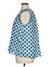 Lane Bryant Blue Sleeveless Button-Down Shirt Size 14 - 16 Plus - photo 5