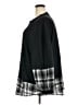 BLOOMCHIC Checkered-gingham Black Pullover Sweater Size 26 - photo 5