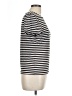 Halogen Stripes Black Short Sleeve Top Size L - photo 4
