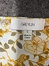 Greylin Gold Short Sleeve Blouse Size S - photo 7