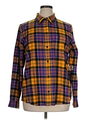 L.L.Bean Long Sleeve Button-Down Shirt (view 1)