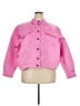 Christopher John Rogers x J.Crew 100% Polyester Pink Jacket Size 24 - photo 1
