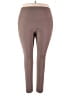 Halara Solid Brown Active Pants Size 3X - photo 1