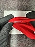 W by Worth Solid Red Casual Dress Size 10 - photo 8
