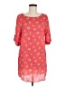 Blue Rain 100% Rayon Red 3/4 Sleeve Blouse Size M - photo 1