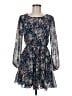 Speechless 100% Polyester Floral Blue Casual Dress Size M - photo 1