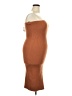 Forever 21 Plus Solid Brown Orange Cocktail Dress Size 3X Plus - photo 4