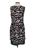 Porridge 100% Polyester Print Black Casual Dress Size Sm (1) - photo 2