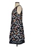 Porridge 100% Polyester Print Black Casual Dress Size Sm (1) - photo 5