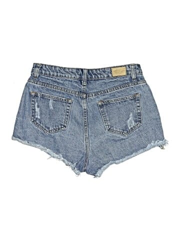 Iris Jeans Denim Shorts (view 2)