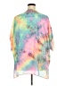 Dotti Tie-dye Green Yellow Kimono Size 3X - photo 2