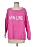 Pink Pineapple 100% Cotton Pink Pullover Sweater Size M - photo 1