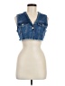 Love Tree Blue Denim Vest Size M - photo 1