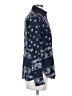 J.Crew 100% Viscose Paisley Blue Long Sleeve Blouse Size 0 - photo 4