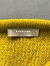 Everlane Solid Yellow Wool Pullover Sweater Size S - photo 7