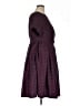 ModCloth Argyle Burgundy Casual Dress Size 1X - photo 4