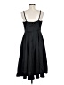 H&M 100% Polyester Solid Black Cocktail Dress Size M - photo 2