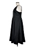 H&M 100% Polyester Solid Black Cocktail Dress Size M - photo 5