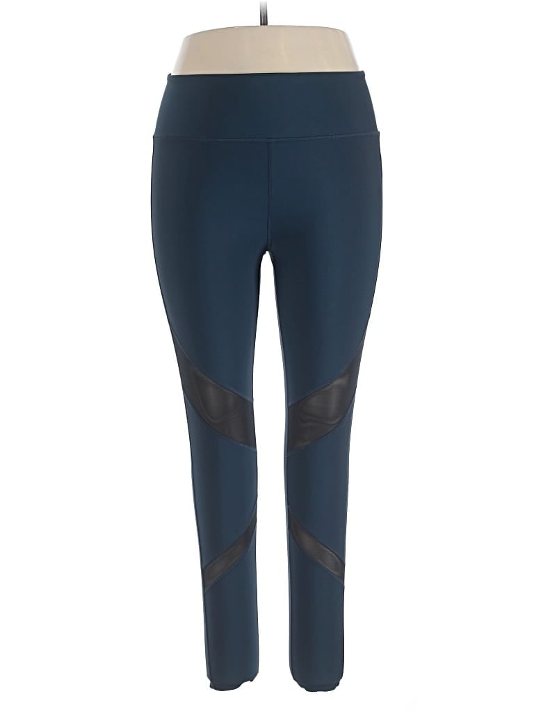 Pre-owned Hurley Active Pants In Blue