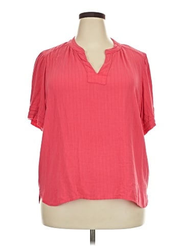 Well Worn Short Sleeve Blouse (view 1)