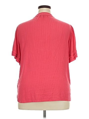Well Worn Short Sleeve Blouse (view 2)