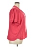 Well Worn 100% Viscose Pink Short Sleeve Blouse Size XXL - photo 4
