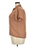 Shapely 100% Polyester Brown Short Sleeve Blouse Size 18 - photo 5