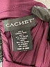 Cachet Solid Burgundy Cocktail Dress Size 10 - photo 4