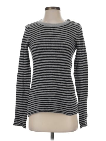 Aqua Cashmere Pullover Sweater (view 1)