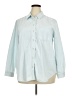 Lane Bryant Blue Long Sleeve Polo Size 18 - 20 Plus - photo 1