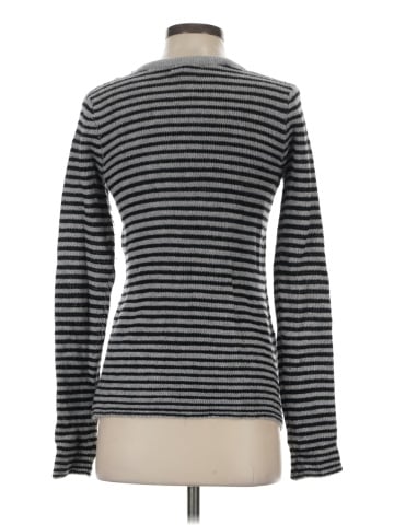 Aqua Cashmere Pullover Sweater (view 2)