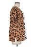 First Love Animal Print Brown Short Sleeve T-Shirt Size M - photo 4
