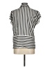 W by Worth Stripes Ivory Short Sleeve Blouse Size 8 - photo 2