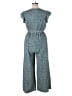 Emery Rose Tweed Teal Jumpsuit Size XL - photo 2