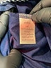 Miami 100% Polyester Stripes Silver Shorts Size M - photo 4