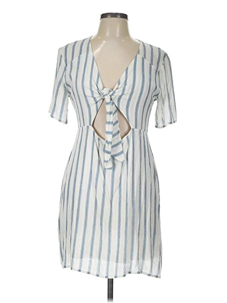 Pre-owned La Hearts Casual Dress In Blue