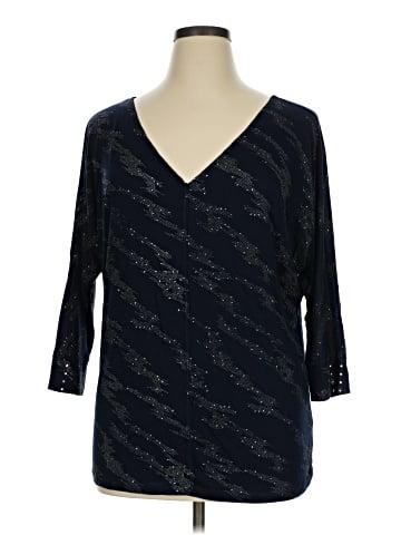Allen B. by Allen Schwartz 3/4 Sleeve Blouse (view 1)