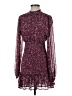 Aqua Paisley Purple Cocktail Dress Size S - photo 1