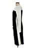 Chaps Color Block Black Cocktail Dress Size L - photo 5