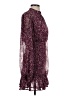 Aqua Paisley Purple Cocktail Dress Size S - photo 4