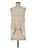 Bar III Tan Sleeveless T-Shirt Size S - photo 1